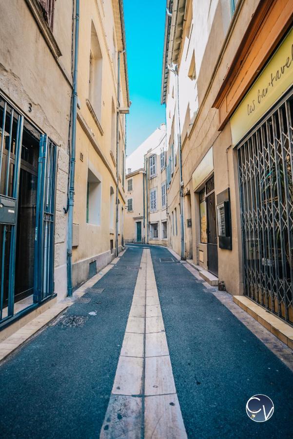 Studio Centre-Ville Nimes Exterior foto